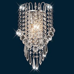 Crystal Flush Mount wall Lights,Modern/Contemporary E12/E14 Metal