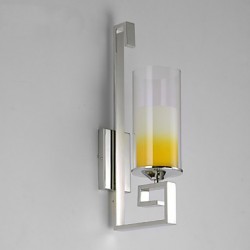 Modern Glass Dining Room Wall Lights, Simple Kitchen Wall Lamps Bar Cafe Hallway Balcony Wall Lamp