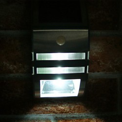 Solar White Wall Light With PIR Motion Sensor(CIS-57228)