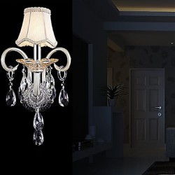 Wall Sconces , Modern/Contemporary E12/E14 Crystal