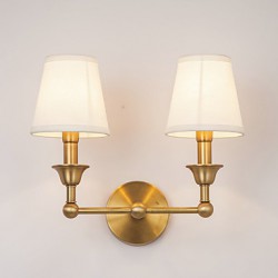 Mini Style Wall Sconces , Country E12/E14 Metal