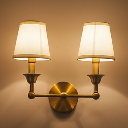 Mini Style Wall Sconces , Country E12/E14 Metal