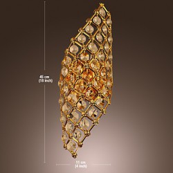 Artistic Crystal Wall Light with 2Lights