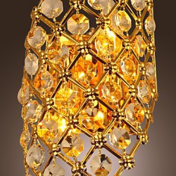 Artistic Crystal Wall Light with 2Lights