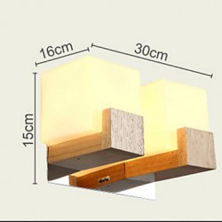 Wall Sconces LED / Mini Style Modern/Contemporary Wood/Bamboo