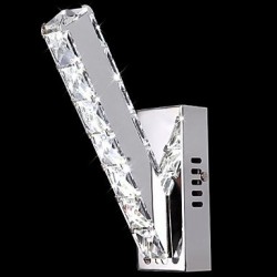 Crystal Wall Sconces , Modern/Contemporary LED Integrated Metal