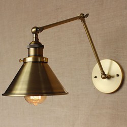 American Rural Countryside Retro Bronze Warehouse Restaurant Cafe Decorative Wall Sconce