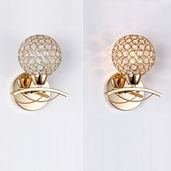 Wall Sconces / Reading Wall Lights Crystal / Mini Style Modern/Contemporary Metal