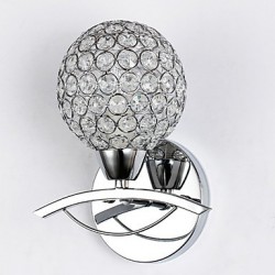 Wall Sconces / Reading Wall Lights Crystal / Mini Style Modern/Contemporary Metal