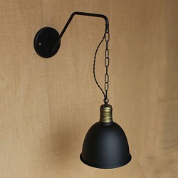 Simple And Creative Personality Wall Lamp Industry Chain American Retro Iron Aisle Bedroom Bedside Wall Lamp