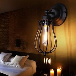 Industrial Retro Wall Lamp Indoor Corridor Single-Head Grapefruit Wall Lamp