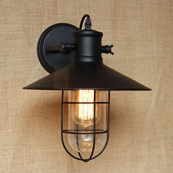 American Country Style Corridor Bar Decoration Of The Head Of a Bed Wall Lamp