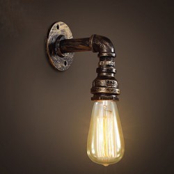 Max 60W Wall Sconces Loft Traditional/Classic Metal