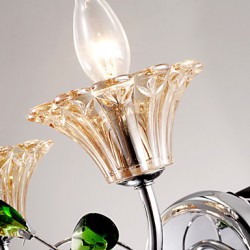 26*28*15CM European Style Creative Contemporary And Contracted Crystal Wall Lamp Led Lights