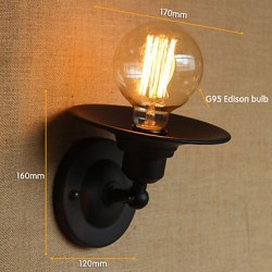 40W 110-240V Retro Minimalist Bedside Aisle Stairs Balcony Decorative Wall Sconce