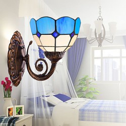 E27 220V 24*27CM 5-10㎡ Europe Type Restoring Ancient Ways Wall Lamp Creative Mediterranean Glass Led Lights