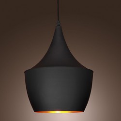 Pendant Light Retro Vintage Tom Dixon Design Black