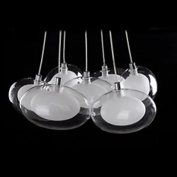 1.5 W Modern/Contemporary LED Chrome Metal Pendant Lights Living Room / Bedroom / Dining Room / Study Room/Office / Kids Room