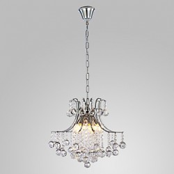 Pendant Light Luxury Modern Crystal Living 6 Lights