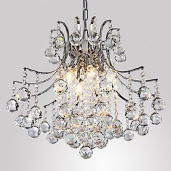 Pendant Light Luxury Modern Crystal Living 6 Lights