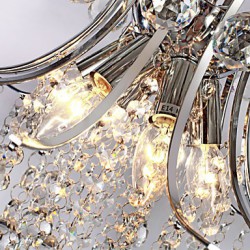 Pendant Light Luxury Modern Crystal Living 6 Lights