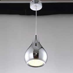 1w Modern/Contemporary / Globe LED Electroplated Metal Pendant LightsDining Room / Kitchen / Study Room/Office / Kids Room / Game Room /