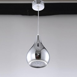 1w Modern/Contemporary / Globe LED Electroplated Metal Pendant LightsDining Room / Kitchen / Study Room/Office / Kids Room / Game Room /