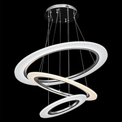 LED Acrylic Pendant Light Lamps Chandeliers Ceiling Lighting with DIY Shape 60W CE FCC ROHS