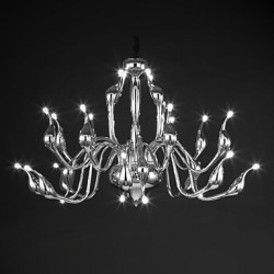 Modern Chandelier Light 24 Lights LED G4 Chrome Plating/ Bulb Included/ Living Room / Bedroom