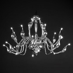 Modern Chandelier Light 24 Lights LED G4 Chrome Plating/ Bulb Included/ Living Room / Bedroom