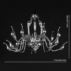 Modern Chandelier Light 24 Lights LED G4 Chrome Plating/ Bulb Included/ Living Room / Bedroom