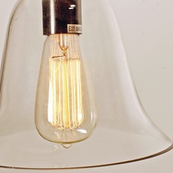 25-60W Traditional/Classic / Vintage / Bowl Mini Style Electroplated Pendant LightsLiving Room / Bedroom / Dining Room / Study