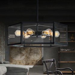 Pendant Lights Mini Style Retro Living Room / Bedroom / Dining Room / Study Room/ Hallway / Garage Metal