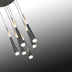 Pendant Lights LED Modern/Contemporary Dining Room/Kitchen/Study Room/Office/Kids Room Metal