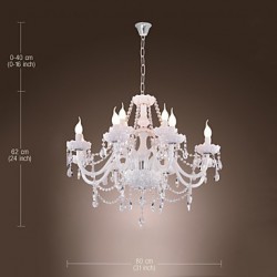 Max 40W Modern/Contemporary Electroplated Chandeliers Living Room / Dining Room / Kitchen