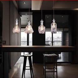 Max 40W*4 Modern/Contemporary / Traditional/Classic / Vintage / Island Bulb Included Metal Pendant Lights Dining Room