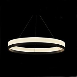 Modern Hanging White Roun 48W LED Pendant Light For Dining Room