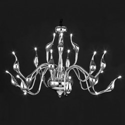 Modern Chandelier Light 18 Lights LED G4 Chrome Finish / Bulb Included/ Living Room