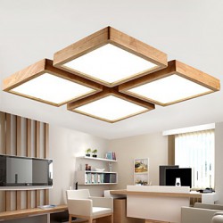 64 Modern/Contemporary / Country Mini Style Others Wood/Bamboo Pendant Lights Dining Room / Study Room/Office