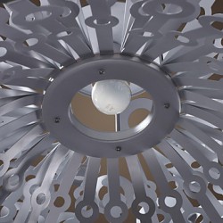 Modern Pendant Light in Circle Featured Lampshade