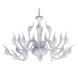 Modern Chandelier Light 24 Lights LED G4 White Painting/ Bulb Included/ Living Room / Bedroom