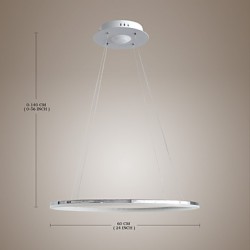 Pendant Light Modern Design Living LED Ring