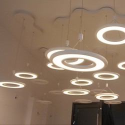 Modern LED Pendant Lights/Contemporary Bedroom/Dining Room/Study Room/Office Metal/90-240V