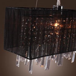 Max 60W Modern/Contemporary / Island Crystal Others Metal Pendant Lights Dining Room