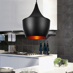 Max 40W Modern/Contemporary / Retro Mini Style Painting Pendant Lights Living Room / Bedroom / Dining Room