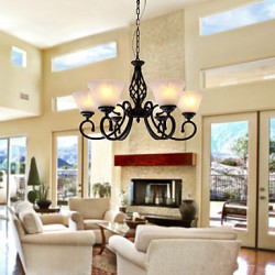 Max 60W Traditional/Classic Candle Style Others Chandeliers Living Room / Bedroom / Dining Room