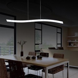 20W Modern/Contemporary LED Chrome Pendant Lights Living Room / Bedroom / Study Room/Office / Kids Room