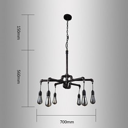 Retro Metal Ceiling Light, For Dinning Room, Living Room, Bedroom Living Room, Bar Cafe Hallway Balcony