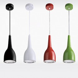 1w Modern/Contemporary / Globe LED Painting Metal Pendant LightsDining Room / Kitchen / Study Room/Office / Kids Room / Game Room /