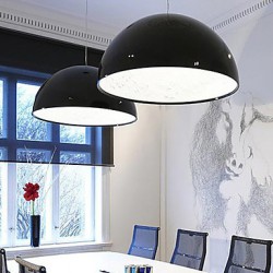 Max 40W Modern/Contemporary / Bowl Mini Style Painting Pendant Lights Living Room / Bedroom / Dining Room / Hallway